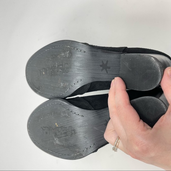 Splendid Black Suede Ankle Boot Lakota 9 - Picture 7 of 7